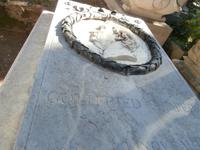 Nichtkatholischer Friedhof Rom Grab von Semper &ndash; &copy; Ingrid Langer (Eberhardt TRAVEL)