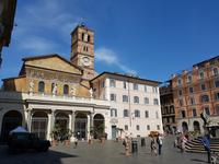 Santa Maria in Trastevere Kirche in Rom (1) &ndash; &copy; Benjamin Rodriguez Manzanares (Eberhardt TRAVEL)