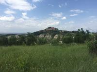 089 Wanderung nach Buonconvento - Blick nach Chiusure &ndash; &copy; Patrick Fritzsche (Eberhardt TRAVEL)