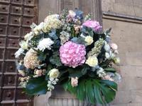 Blumenschmuck am Dom