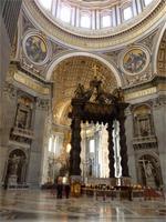 Kuppel im Petersdom &ndash; &copy; Steffi Zimmermann (Eberhardt TRAVEL)