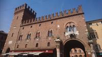 Ferrara, Stadtansicht nahe des Marktes
