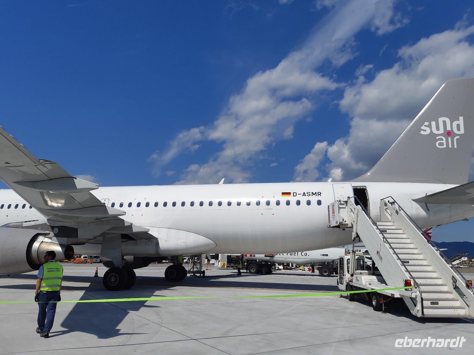 Maschine Rückflug Sund-Air &ndash; &copy; Philipp Schmitz (Eberhardt TRAVEL)