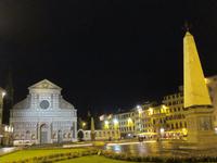 Abendstimmung Piazza Santa Maria Novella Florenz &ndash; &copy; Heike Heinen (Eberhardt TRAVEL)
