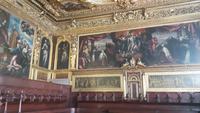 Besichtigung des Dogenpalastes - Sala del Senato (Senatssaal)