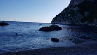 Insel Capri, Marina Piccola, Badestrand &ndash; &copy; Ria Heilmann (Eberhardt TRAVEL)