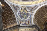 Deckenansicht Petersdom &ndash; &copy; Ingrid Langer (Eberhardt TRAVEL)