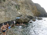 Baden in der Sorgetobucht &ndash; &copy; Petra Scherbaum (Eberhardt TRAVEL)