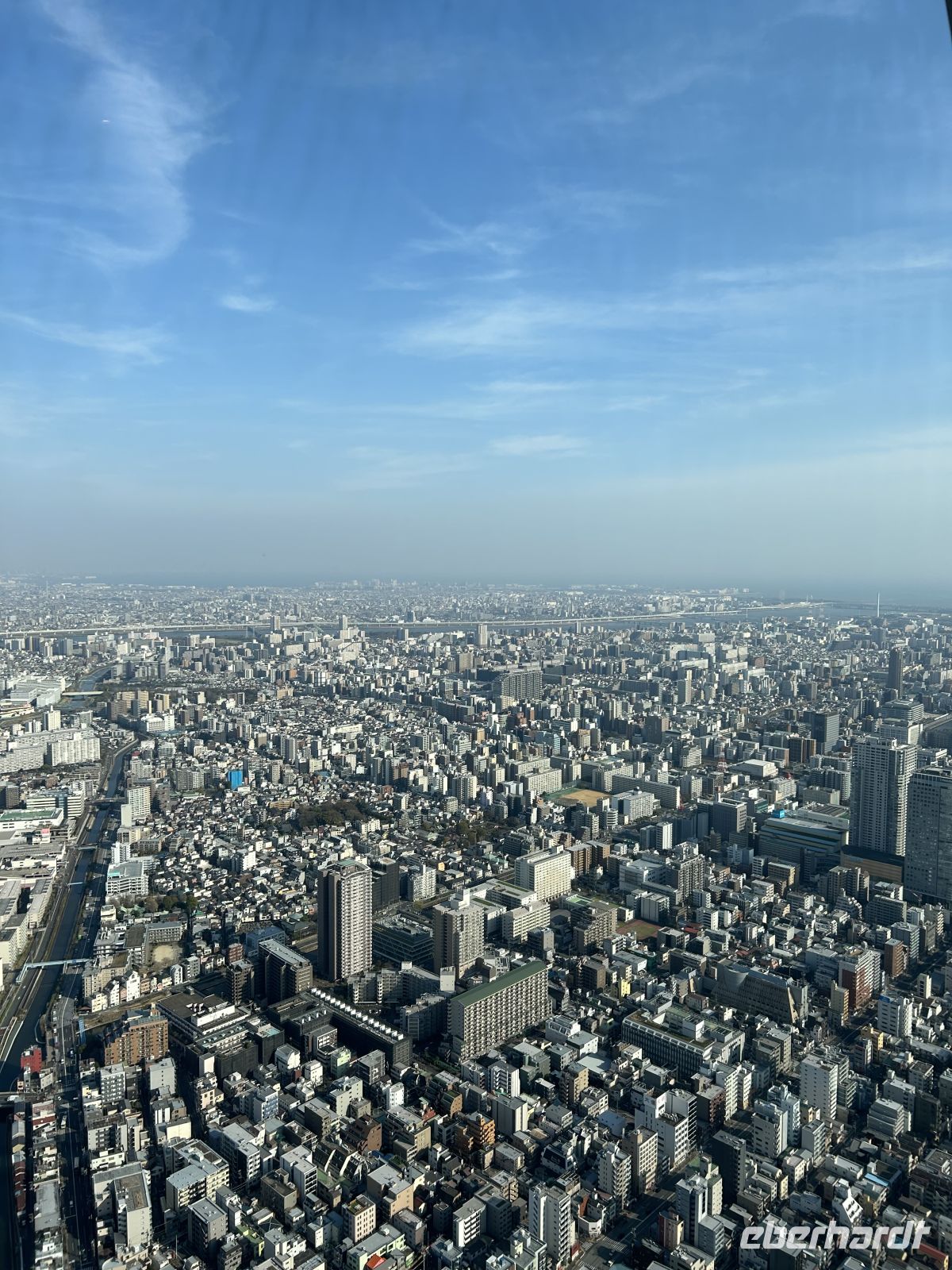 Blick auf Tokio vom Skytree &ndash; &copy; Mary Dobberkau (Eberhardt TRAVEL)