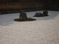 Kyoto - Ryonaji-Tempel mit Zen-Garten