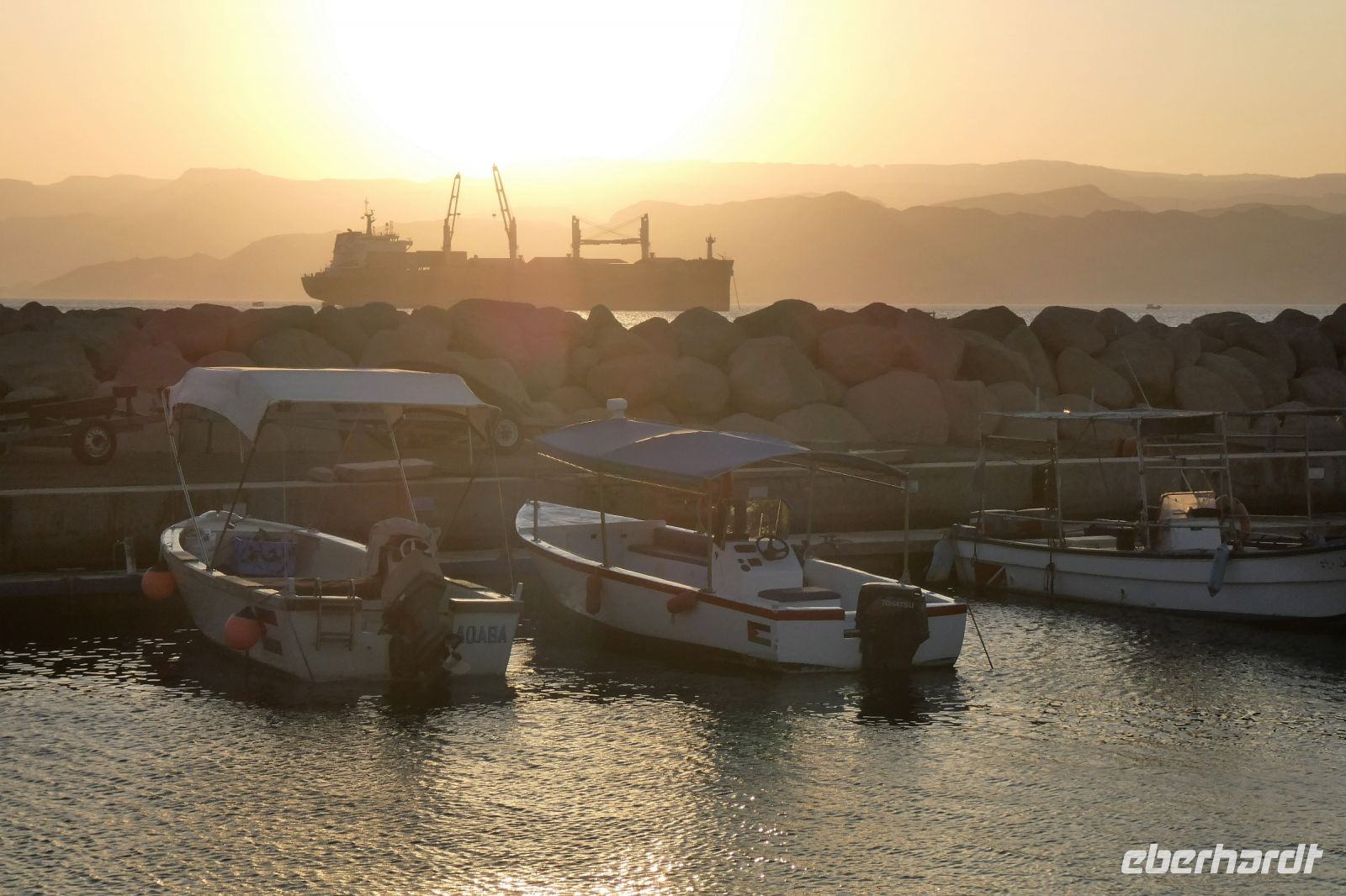 im Hafen von Aqaba &ndash; &copy; Gina Egenolf (Eberhardt TRAVEL)