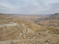 Wadi Mudschib mit Mujib-Talsperre &ndash; &copy; Katrin Deutschbein (Eberhardt TRAVEL)