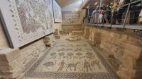 Rundreise Jordanien - Mosaike in der Moses-Gedächtniskirche auf dem Berg Nebo &ndash; &copy; Franziska Bergmann (Eberhardt TRAVEL)