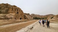 Rundreise Jordanien - Obeliskengrab in der Felsenstadt Petra &ndash; &copy; Franziska Bergmann (Eberhardt TRAVEL)