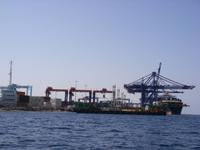 Containerhafen von Aqaba &ndash; &copy; Nadine Schulz (Eberhardt TRAVEL)