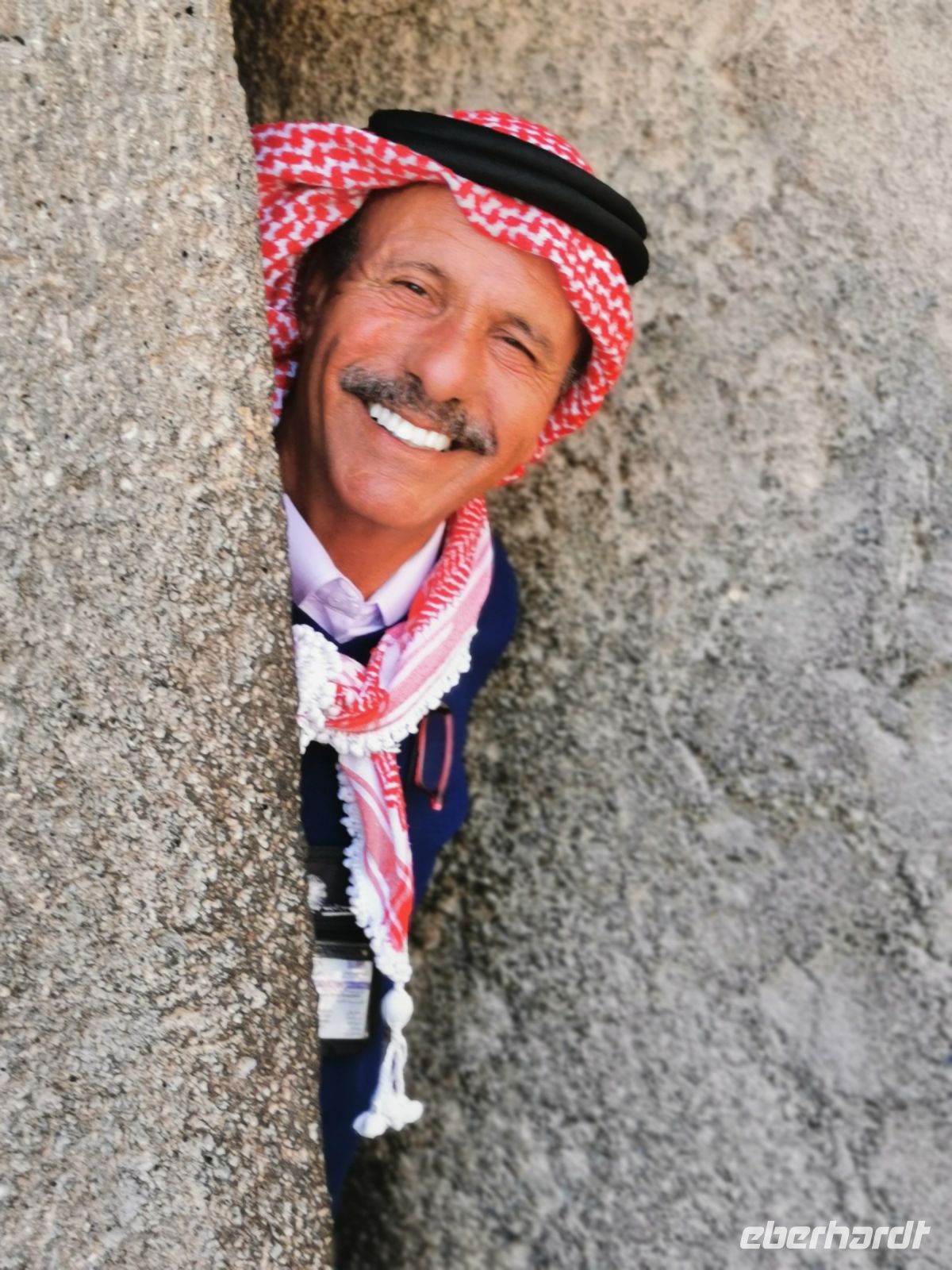 Tag 2 11.03.2023 Qausir Azraq , unser Guide Ali &ndash; &copy; Gabriele Sauer (Eberhardt TRAVEL)