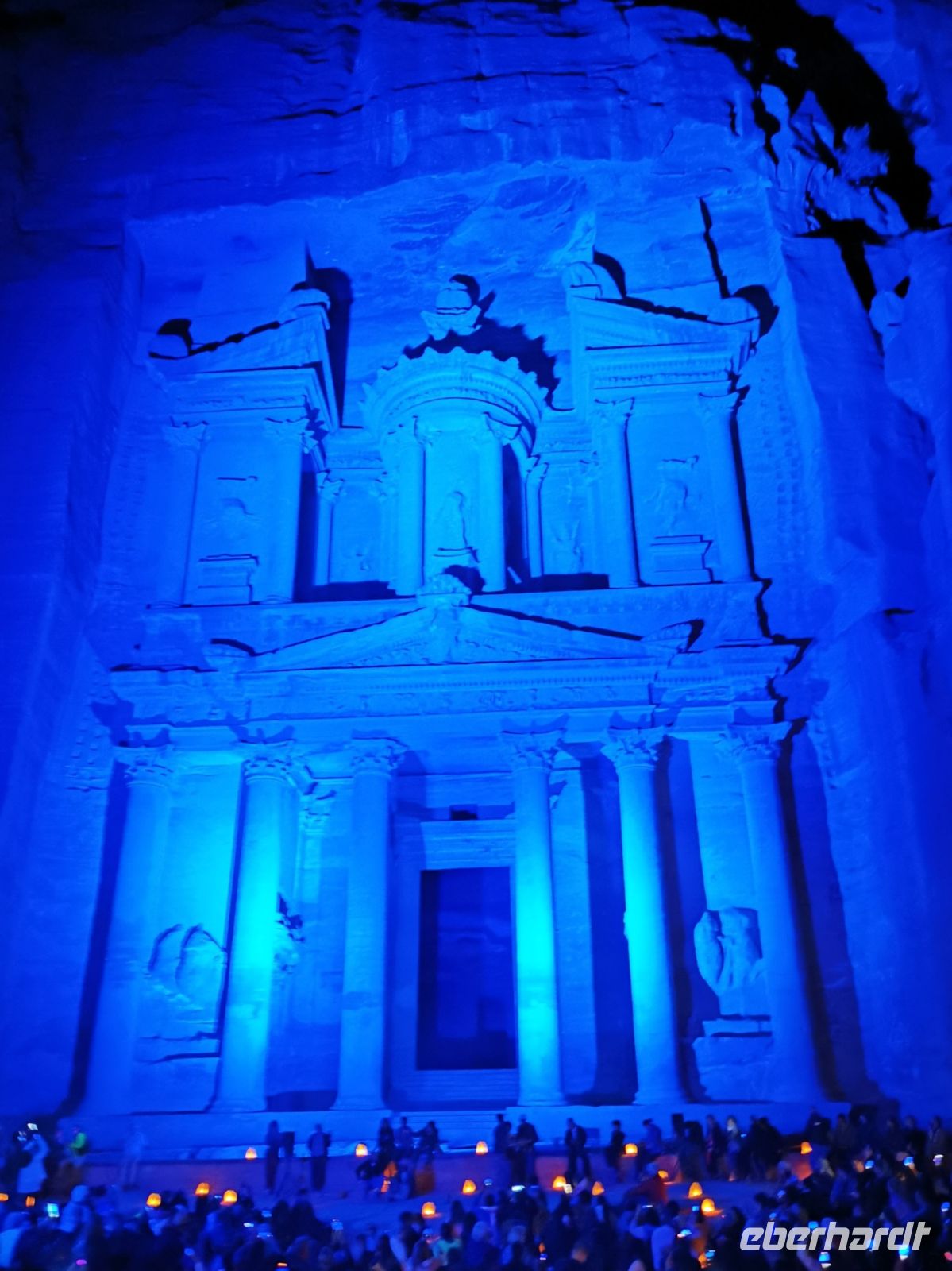 Tag 4 13.03.2023 Petra by night &ndash; &copy; Gabriele Sauer (Eberhardt TRAVEL)