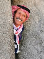 Tag 2 11.03.2023 Qausir Azraq , unser Guide Ali &ndash; &copy; Gabriele Sauer (Eberhardt TRAVEL)