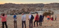 Blick vom Hügel auf das 7 Wonders Beduin Camp in Little Petra &ndash; &copy; Ria Heilmann (Eberhardt TRAVEL)