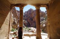 Petra - im Gartentempel &ndash; &copy; Annett Müller (Eberhardt TRAVEL)