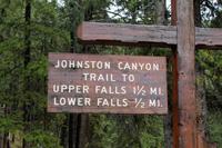 Johnston Canyon &ndash; &copy; Astrid Kunath (Eberhardt TRAVEL)