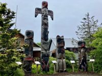 Totem in Ketchikan &ndash; &copy; Elisabeth Fox-Maerki (Eberhardt TRAVEL)