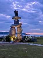 Der Inukshuk im Wesrend &ndash; &copy; Elisabeth Fox-Maerki (Eberhardt TRAVEL)