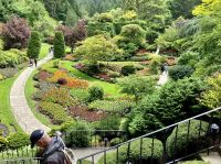 Der beruehmte versunkene Garten der Familie Butcharts  &ndash; &copy; Elisabeth Fox-Maerki (Eberhardt TRAVEL)