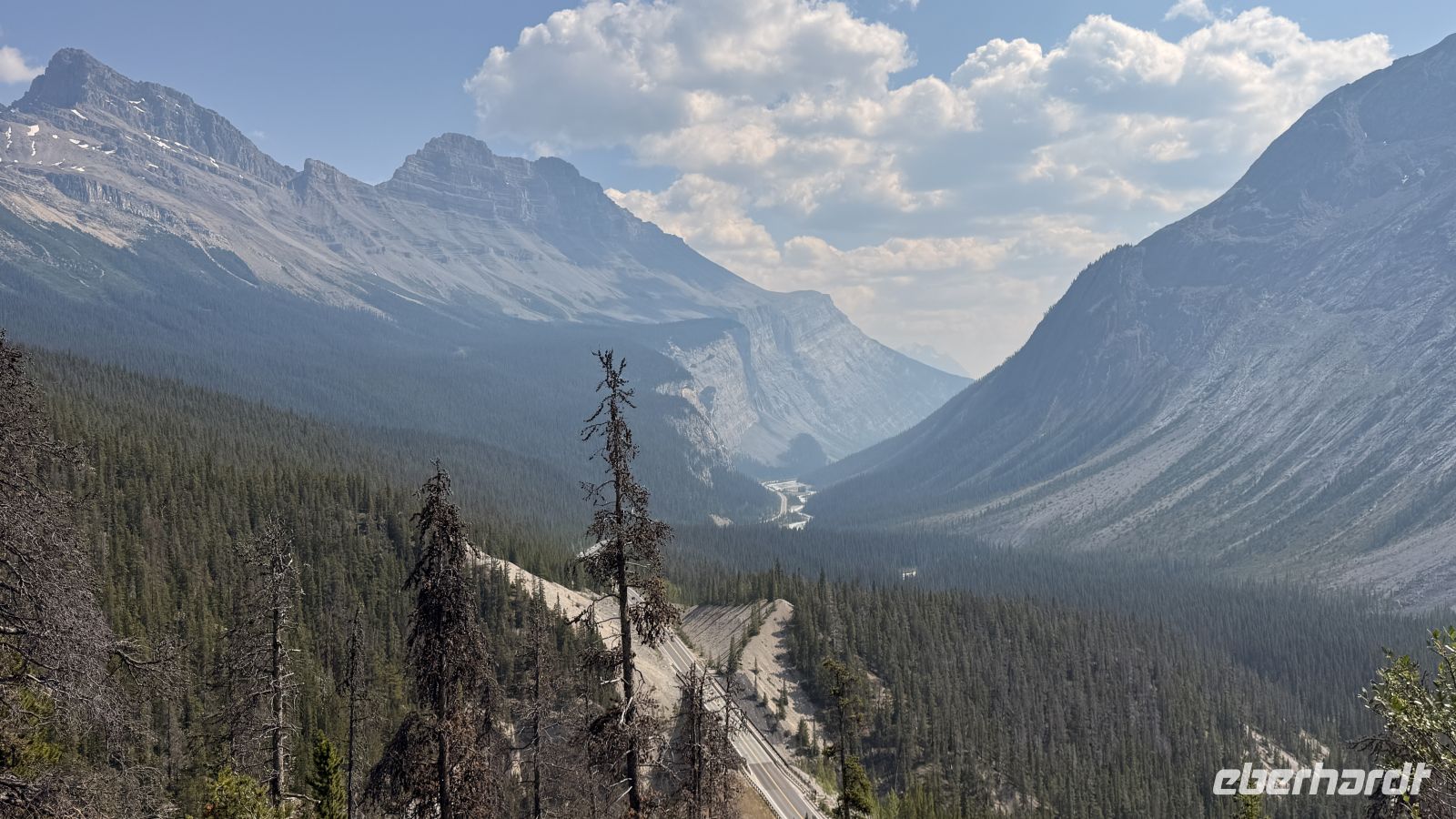 Tag 3, Blick auf den Icefields Parkway im Jasper Nationalpark &ndash; &copy; Leon Prinz (Eberhardt TRAVEL)