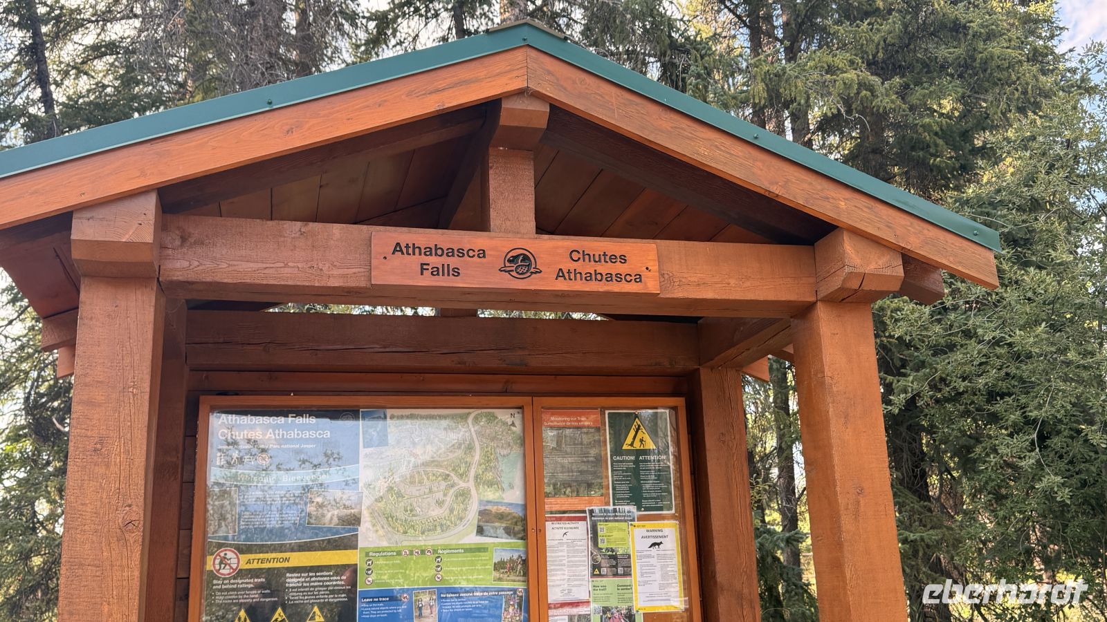 Tag 3, Athabasca Wasserfälle im Jasper Nationalpark  &ndash; &copy; Leon Prinz (Eberhardt TRAVEL)