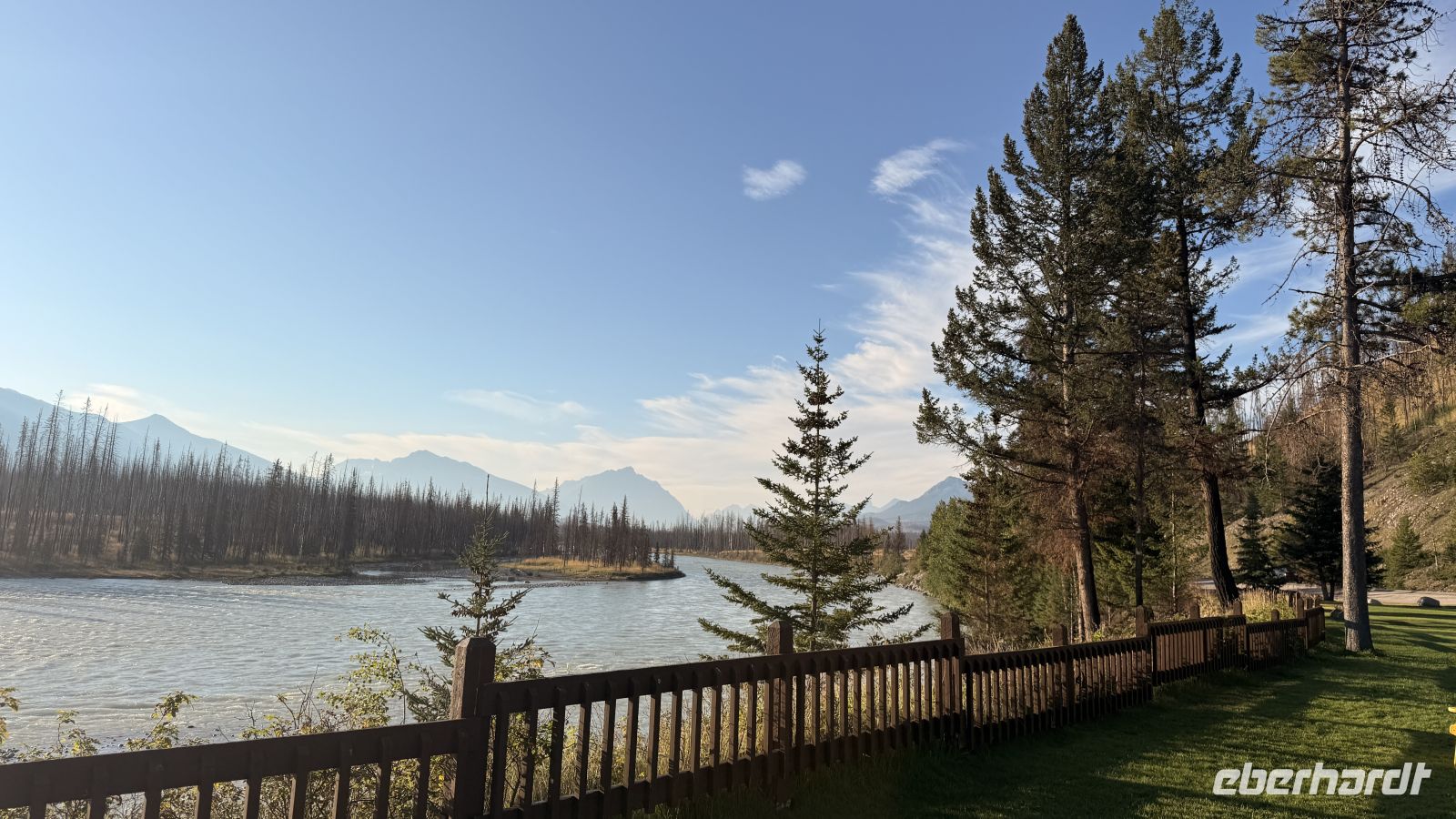 Tag 3, Abendstimmung am Resort im Jasper Nationalpark  &ndash; &copy; Leon Prinz (Eberhardt TRAVEL)
