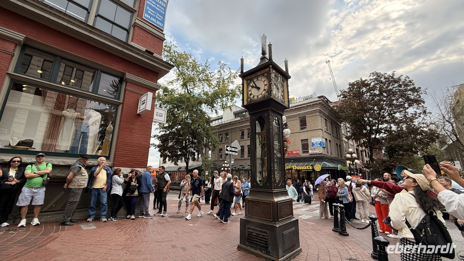 Tag 9, Spaziergang Gastown Vancouver / Steam Clock &ndash; &copy; Leon Prinz (Eberhardt TRAVEL)