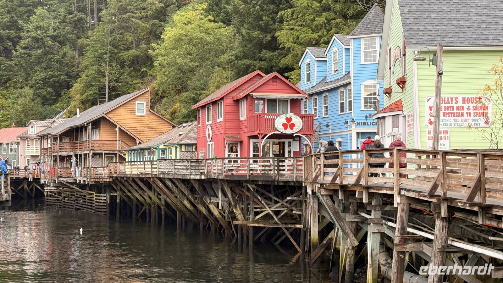 Tag 14, Ketchikan - Creek Street &ndash; &copy; Leon Prinz (Eberhardt TRAVEL)