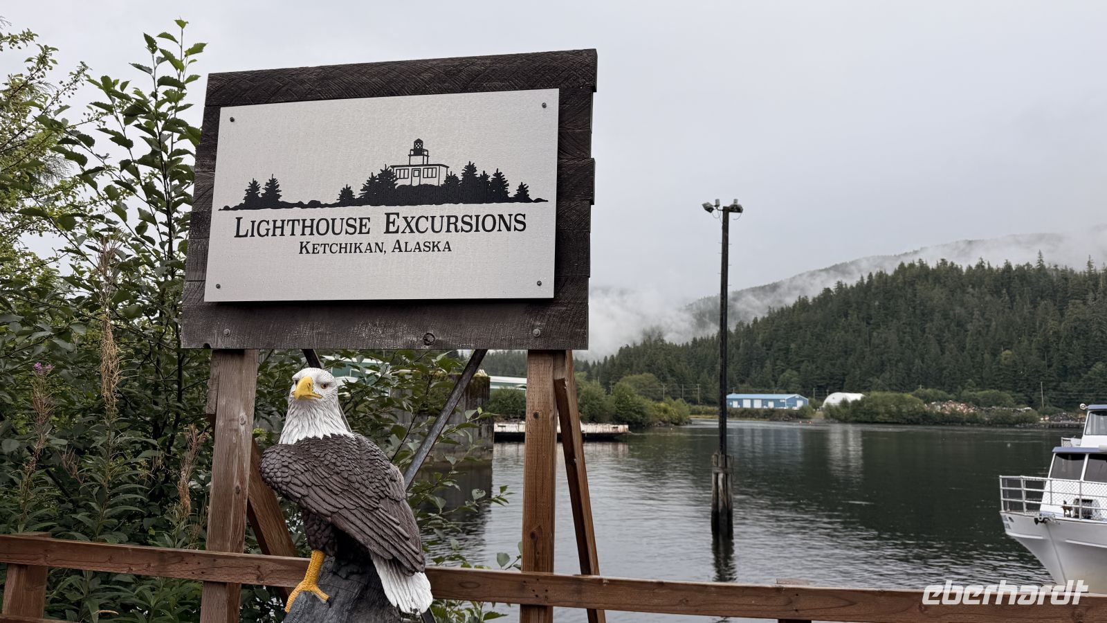 Tag 14, Ketchikan - Lighthouse, Tomtems, Eagles Exkursion &ndash; &copy; Leon Prinz (Eberhardt TRAVEL)