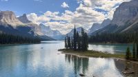 Tag 4, Spirit Island/ Maligne Lake im Jasper Nationalpark  &ndash; &copy; Leon Prinz (Eberhardt TRAVEL)