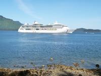 Icy Strait Point - unser Schiff &ndash; &copy; Linda Hartge (Eberhardt TRAVEL)