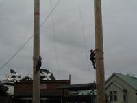 Ketchikan - Lumberjack-Show &ndash; &copy; Nicole Niendorf (Eberhardt TRAVEL)