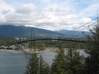 An der Lions-Gate-Bridge &ndash; &copy; Nicole Niendorf (Eberhardt TRAVEL)