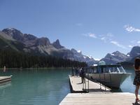 Maligne Lake - Bootsfahrt &ndash; &copy; Christina Schlawis (Eberhardt TRAVEL)