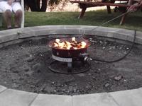 Marshmallowgrillen in Kamloops &ndash; &copy; Christina Schlawis (Eberhardt TRAVEL)
