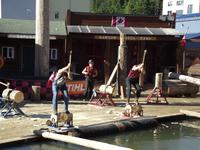 Lumberjackshow, Ketchikan &ndash; &copy; Christina Schlawis (Eberhardt TRAVEL)