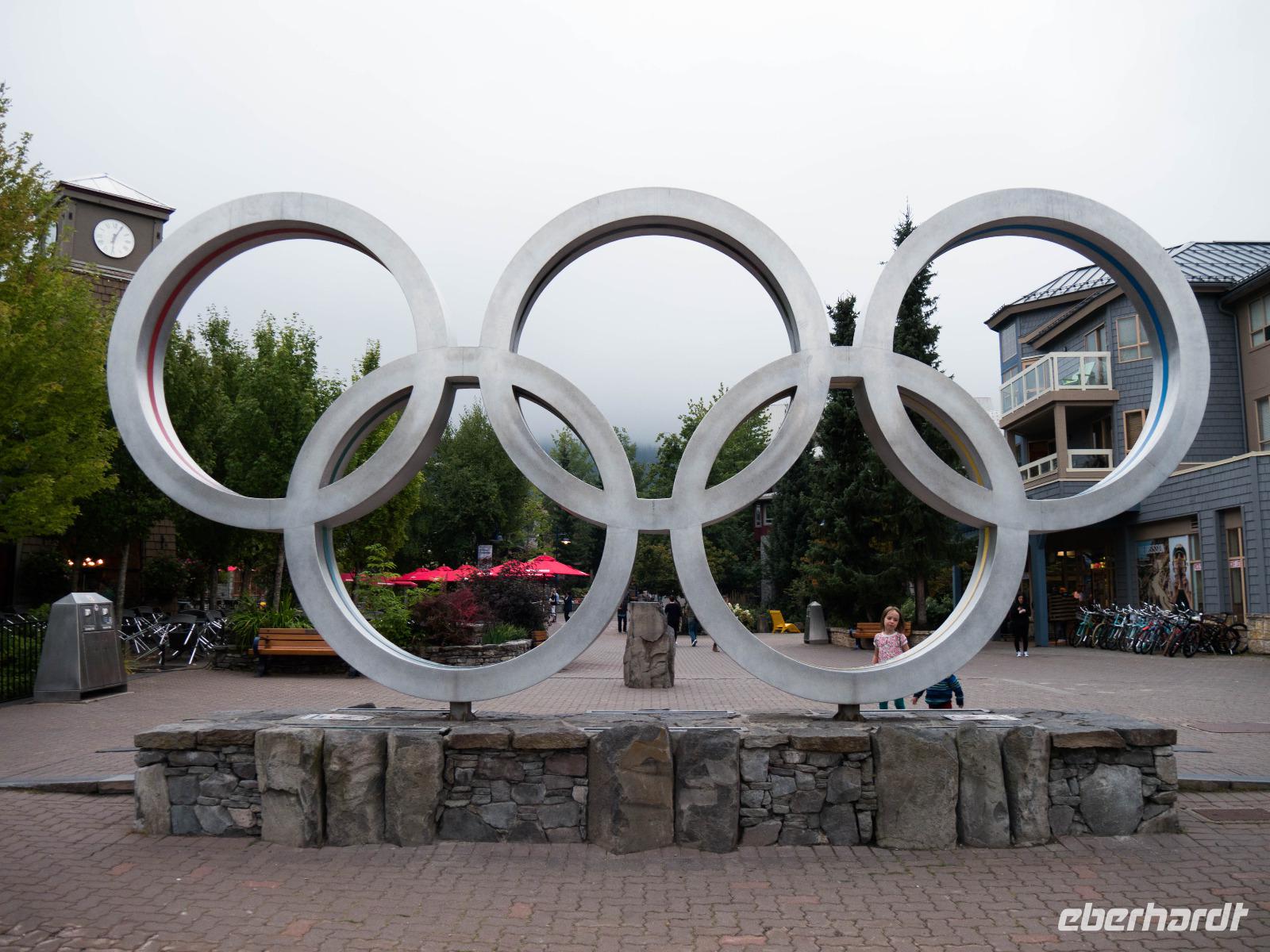 Whistler, Olympische Ringe &ndash; &copy; Anna Stiebing (Eberhardt TRAVEL)