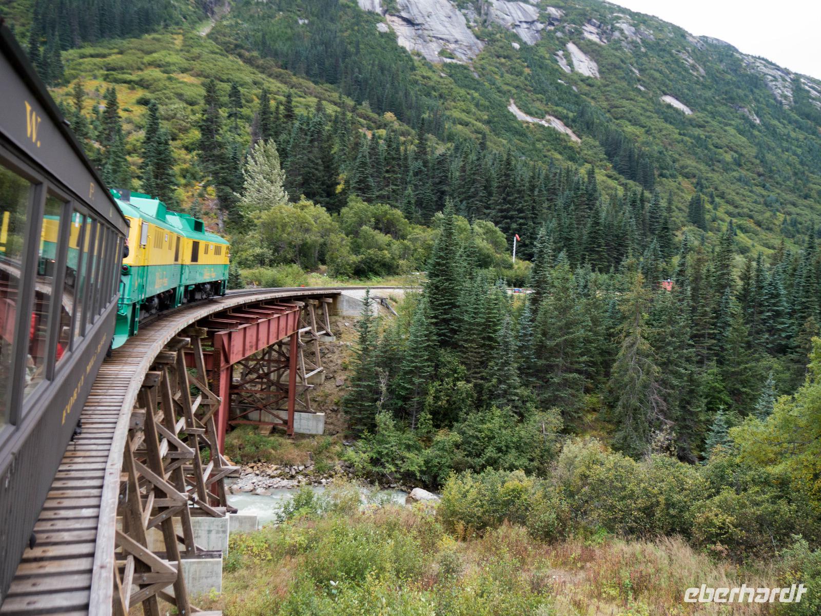 White Pass & Yukon Bahn &ndash; &copy; Anna Stiebing (Eberhardt TRAVEL)