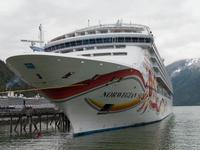 Norwegian Sun in Skagway &ndash; &copy; Anna Stiebing (Eberhardt TRAVEL)