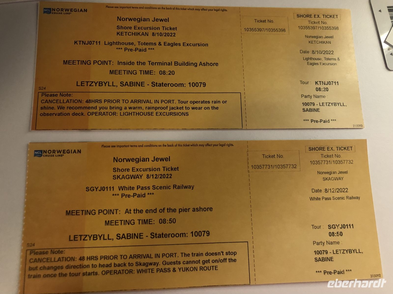Kanada Ausflugstickets Norwegian Jewel &ndash; &copy; Sabine Letzybyll (Eberhardt TRAVEL)