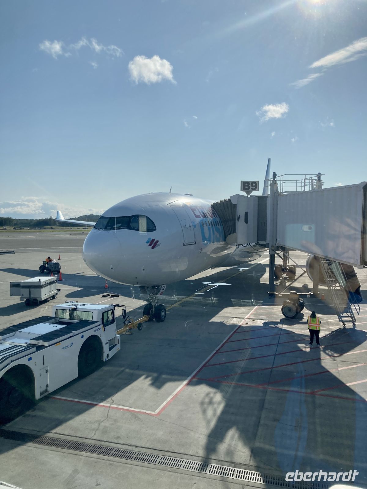 Rückflug Eurowings Discover &ndash; &copy; Mareike Schmidt (Eberhardt TRAVEL)