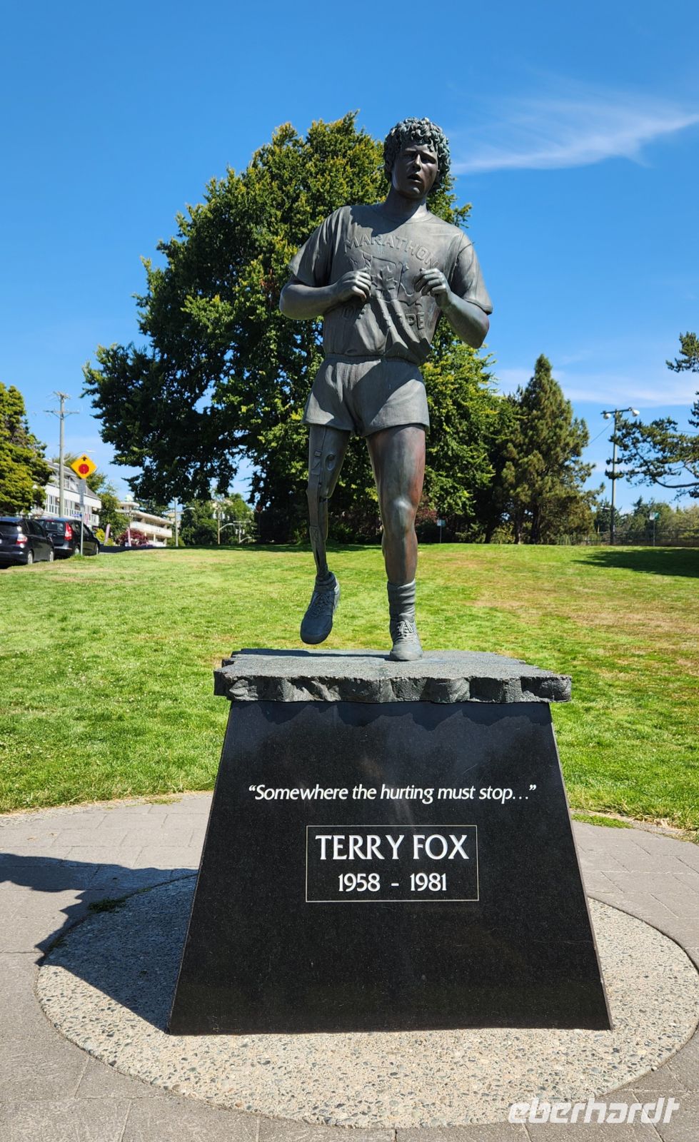 Terry Fox - Denkmal &ndash; &copy; Petra Hady (Eberhardt TRAVEL)