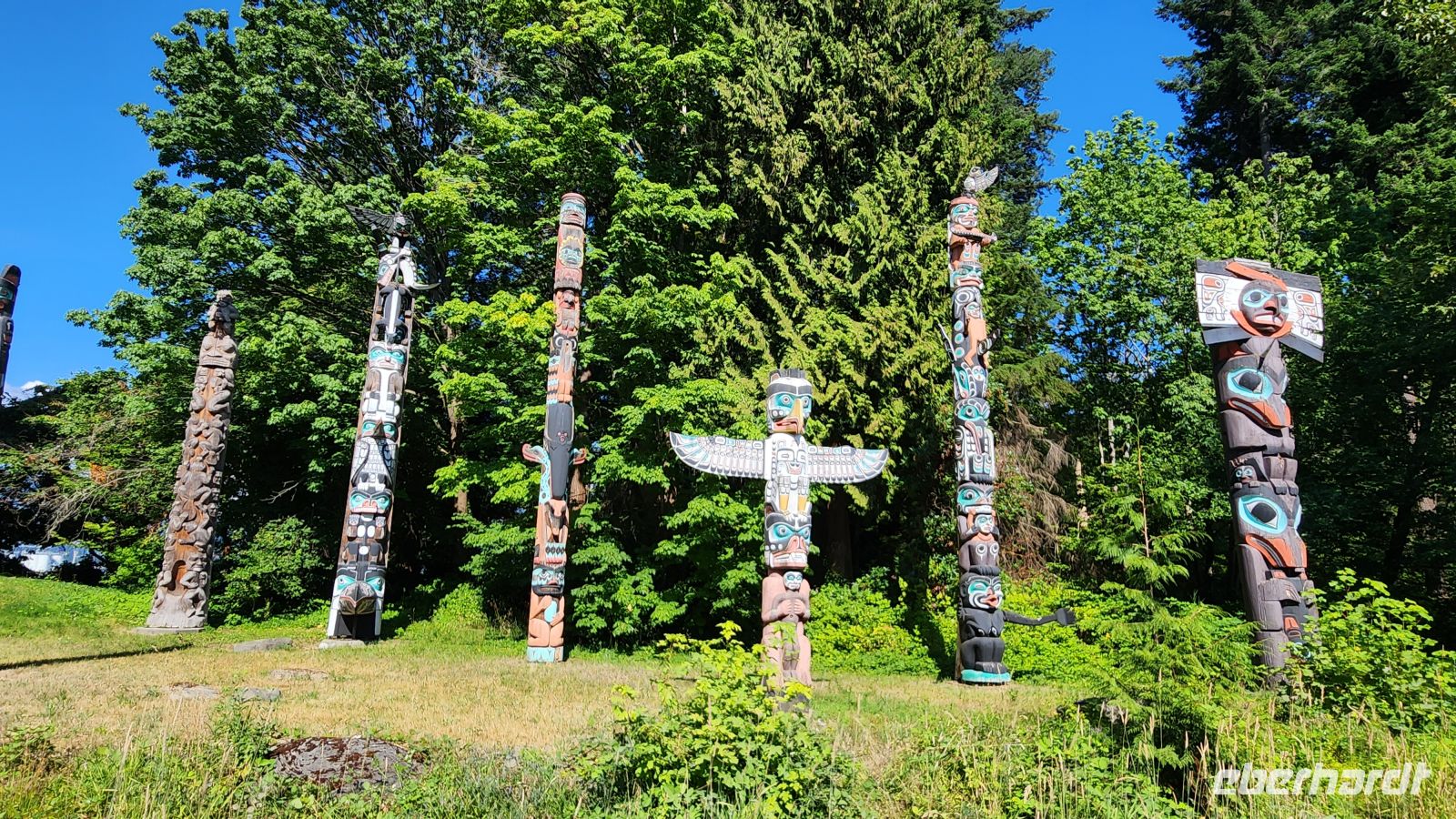 Stanley Park - Vancouver - Totems &ndash; &copy; Petra Hady (Eberhardt TRAVEL)