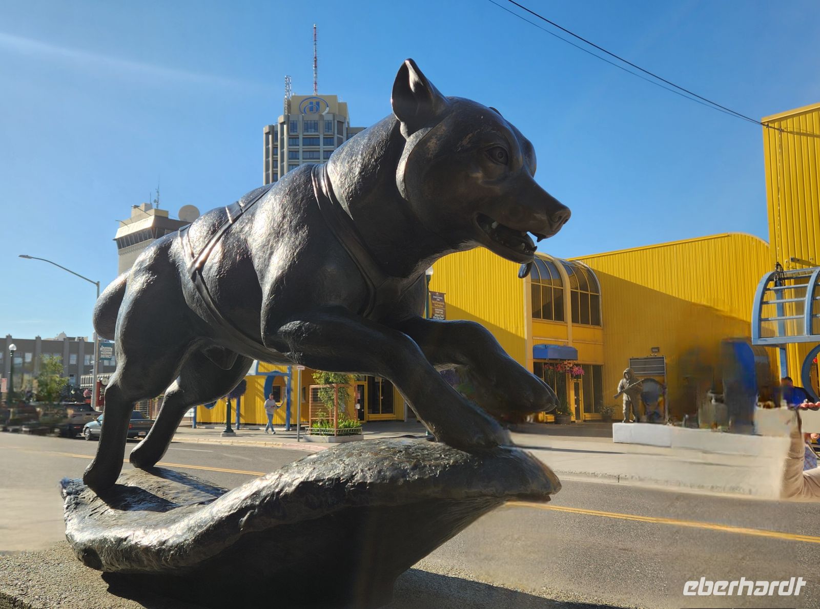 Anchorage Husky- Denkmal &ndash; &copy; Petra Hady (Eberhardt TRAVEL)