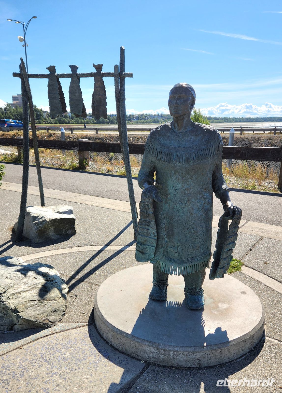 Anchorage - Denkmal der indigenen Völker &ndash; &copy; Petra Hady (Eberhardt TRAVEL)